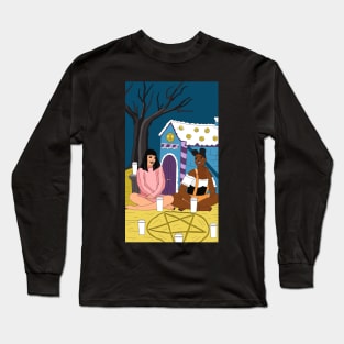 Six of Lattes Long Sleeve T-Shirt